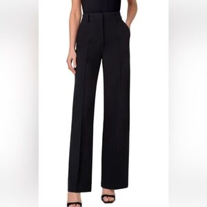 Akris Punto Black Wide Leg Pants